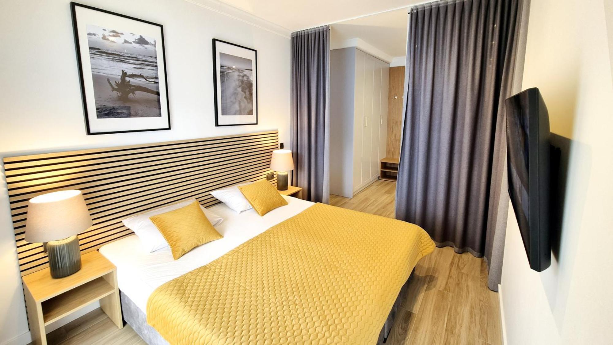 Apartamenty Dudek - Stylowe Apartamenty, 5 Minut Pieszo Do Morza! 로비 외부 사진