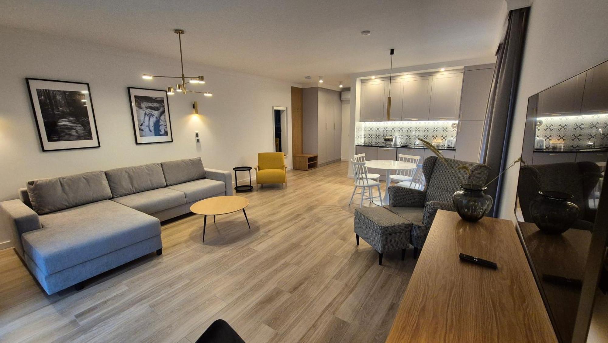 Apartamenty Dudek - Stylowe Apartamenty, 5 Minut Pieszo Do Morza! 로비 외부 사진