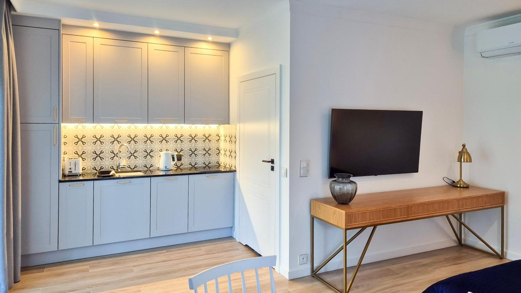 Apartamenty Dudek - Stylowe Apartamenty, 5 Minut Pieszo Do Morza! 로비 외부 사진